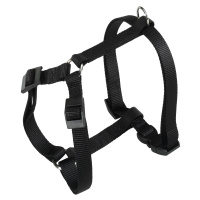 Ferplast Шлейка Champion P Large черная, 2*обхват шеи 40-66см, обхват груди 50-82см