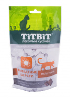 Tit Bit Хрустящие подушечки для кошек Выведение шерсти Говядина 60г