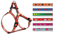 Ferplast Шлейка Fantasia XS нейлон для кошек и мелких собак, 1*32-47см