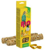 RIO 2*40г Палочки для волнистых попугайчиков и экзотов с тропическими фруктами