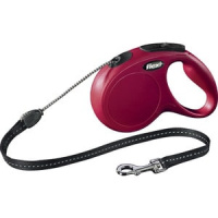 Поводок-рулетка Flexi New Classic cord M 5m 20 kg red