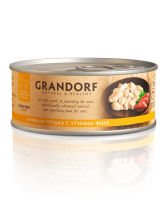 GD Консервы для кошек Куриная грудка с утиным филе 70г