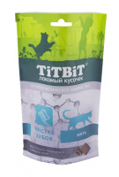Tit Bit Хрустящие подушечки для кошек Чистка зубов Утка 60г