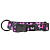 United Pets Ошейник для собак Complete me Identity L черный с розовым, 43-73*2,5см