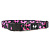 United Pets Ошейник для собак Complete me Identity M черный с розовым, 34-56*2см