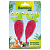 Bambini Pets Игрушка для грызунов Редиски из люфы 2 шт, 13*2*19см