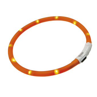 Ошейник NIGHT OVER 55 мерцающий с USB зарядкой